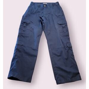 5.11 Tactical EMS Cargo Pants Blue Utility 34x30 Gorpcore Tech Workwear Y2K Alt